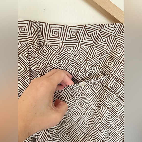 The Limited Women Cassidy Fit Pants 4 Brown Straight Leg Culottes Work Preppy - Picture 13 of 17